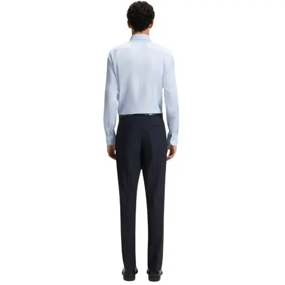 Hugo Boss Men's Light Blue Slim Fit Shirt Size XL